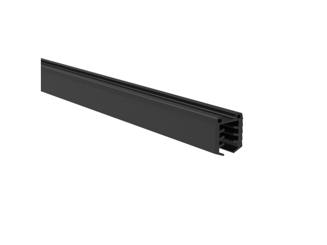 Rubber profile for cap rail