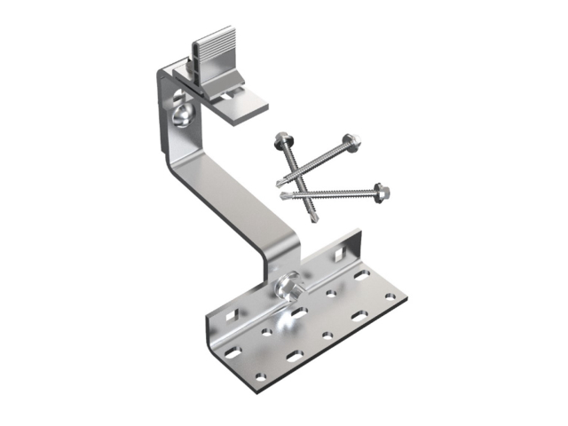 Stainless steel roof hooks with adjustment