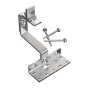 Stainless steel roof hooks with adjustment