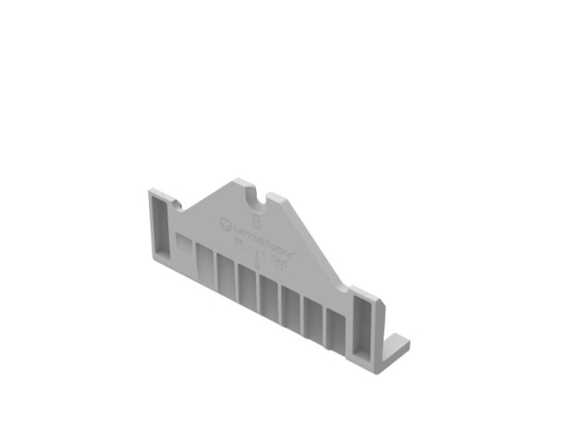 Set per fissaggio vetro regolabile - canal B