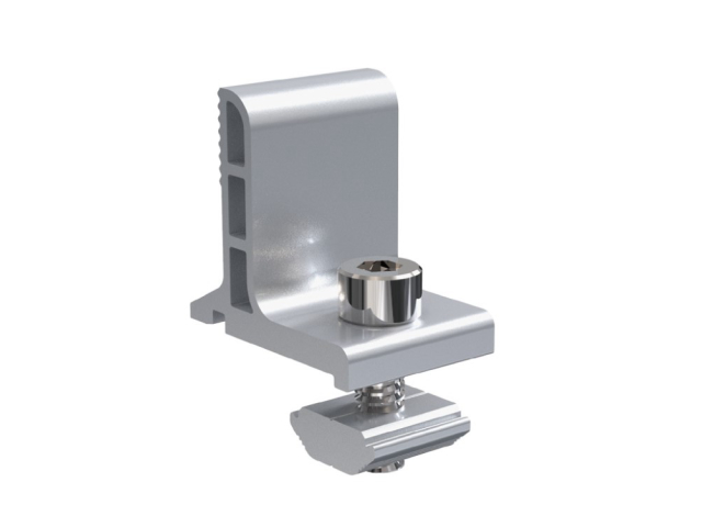 Profile fixing clamp with T-bolt