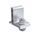 Profile fixing clamp with T-bolt