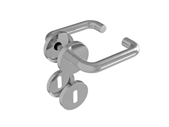 Türdrücker Edelstahl AISI 201, K320 BB
