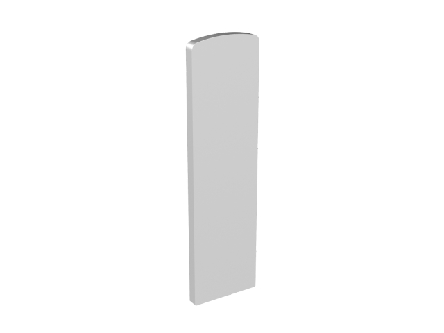 Endkappe für Aluprofil AL/0004-S-E für Treppen
