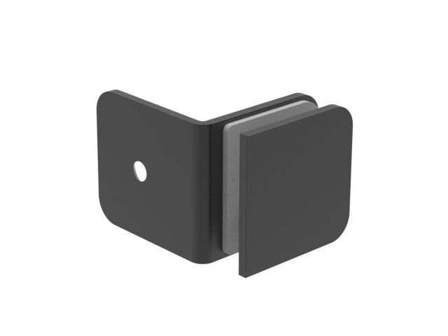 Glashalter, AISI 304, BLACK