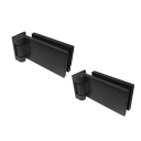 Glastürscharnier AISI304 BLACK