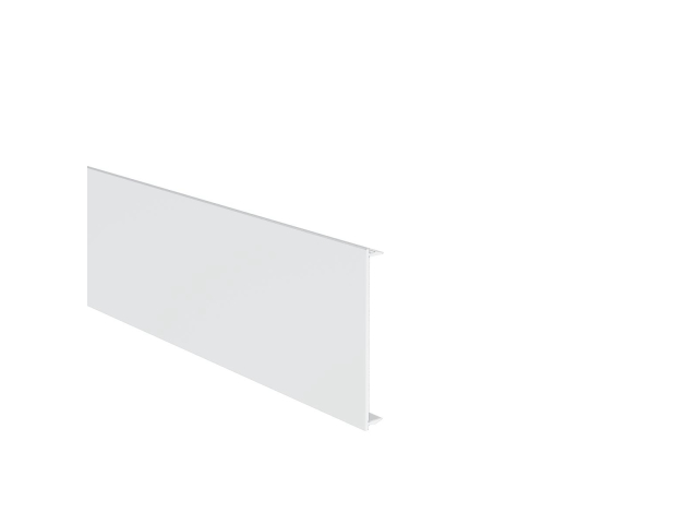 Breite Abdeckleiste für Zaun. Pfosten 60x60-6000mm
