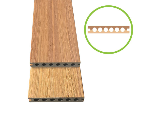 WPC padlólap 138x23x2900mm,Barna/Világos barna