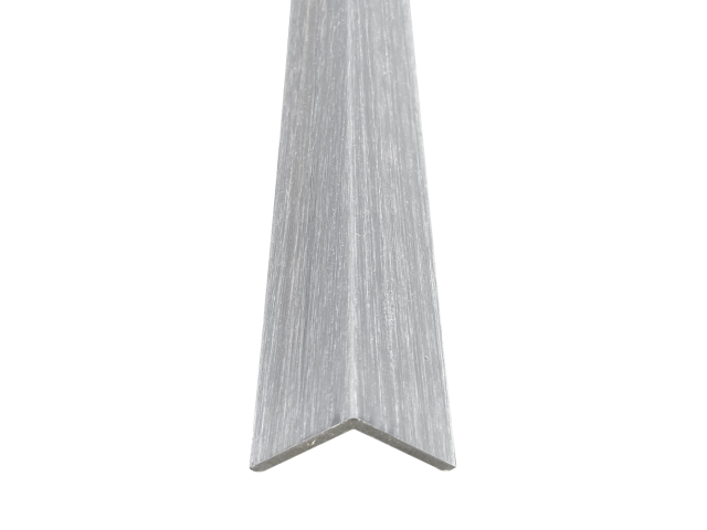 WPC Abdeckleiste Hellgrau 45x45x2900mm
