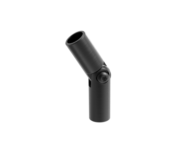 Adjustable flush angle for rods