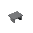 Abdeckung für Aluminiumadapter 30x40mm