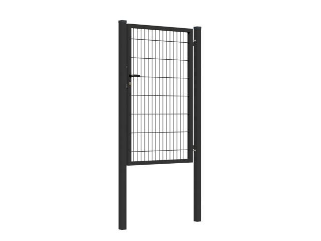 Bránka 1kr. 2D BOX ZnPVC 1000x1500mm RAL 9005 čierna matná