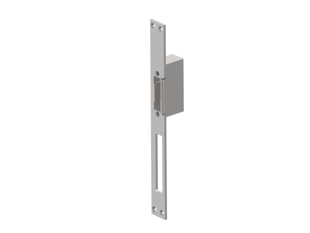 Elektromagnetisches Schloss mit doppelseitiger Leiste, 12-24 V AC/DC