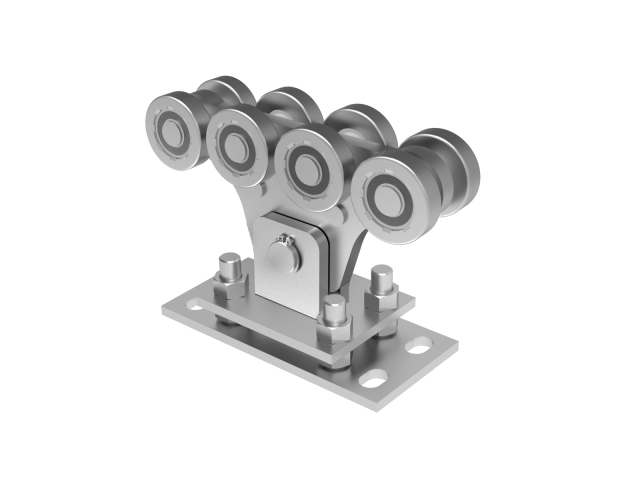 Cantilever gate carriage Zn, profile 70x60mm