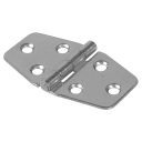 Saválló pánt sík felületre, INOX, AISI 304, L=40mm