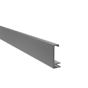 Aluminium-Zaunadapter für Füllungen - 1700mm Abdeckleiste