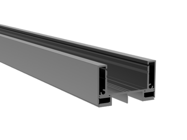 Aluminiowy adapter 66x40-1200mm do żaluzji do 46mm R7016