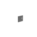 Aluminiumabdeckung für Adapter für 18-mm-Latten 40x38 R7016