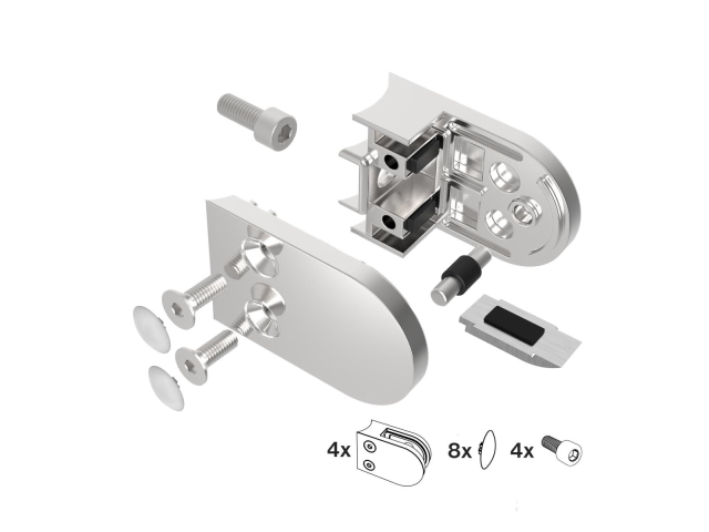 Glashalter - set