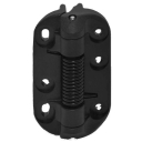 Hinge for gates, with fixed spring