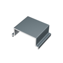 Aluminium-Distanzleiste 20mm anthrazit