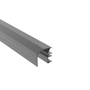 Führungsprofil oben für Schiebetore 6000mm R7016