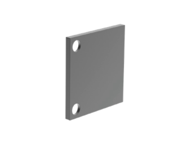 Aluminiumabdeckung für Adapter für 20mm Latten R7016