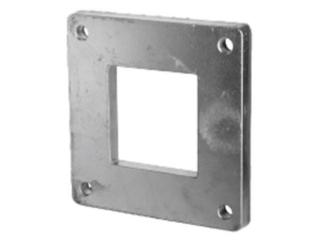 Aluminiowa płyta środkowa do słupka 100x100 naturalna