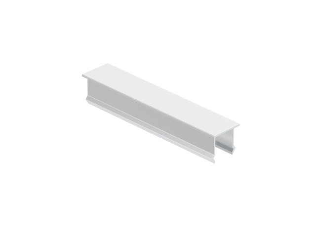 Abdeckung der vertikalen Füllung 20x100x1 - R9006