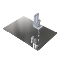 Stainless steel roof hooks without adjustment