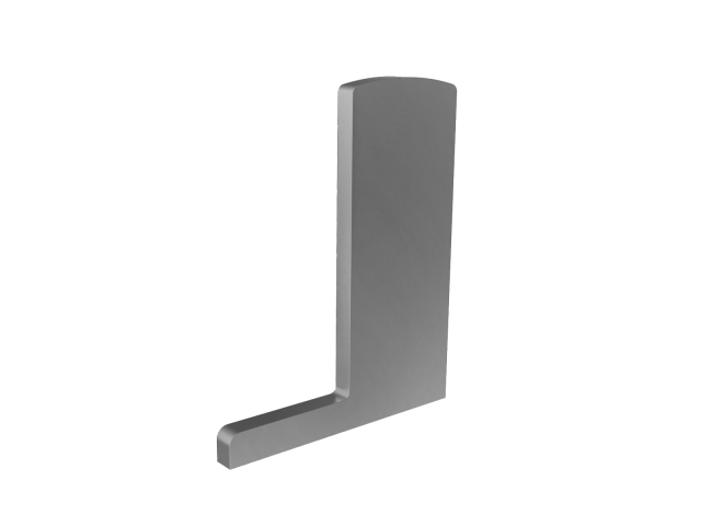 Endkappe für Aluprofil AL/0006-RAL 7016