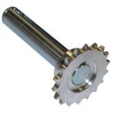 Diametre de l'arbre. 25,4 mm avec engrenage a 18 dents
