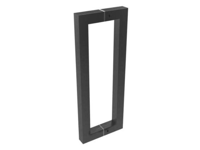 Griff an der Glastür AISI304, BLACK