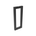 Griff an der Glastür AISI304, BLACK