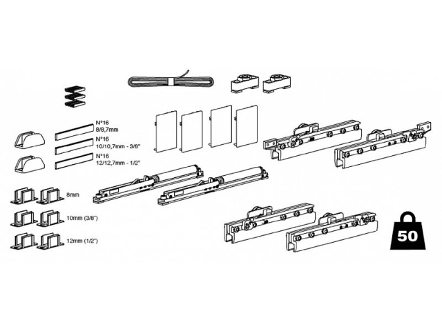 Glass kit for GS-AL/P8106/N/E  synchro