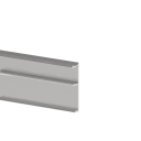 Alumínium kerítés adapter kitöltéshez - 6000mm takaróléc