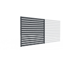 Aluminium Zaunbaugruppe mit Latte 20x100, 1,85x2m