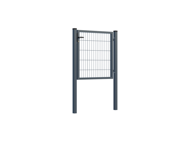 Bránka 1kr. SQUARE ZnPVC 1000x1000mm, antracit