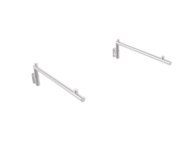 Vordachsystem ohne Glas AISI304