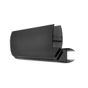 Magnetische Dichtungsleiste 90° PVC black