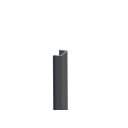 Bande de recouvrement étroite pour profilés de poteaux 1850mm R7016
