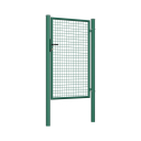 Bránka 1kr. ROUND ZnPVC 1000x1500mm, D75mm, zelená