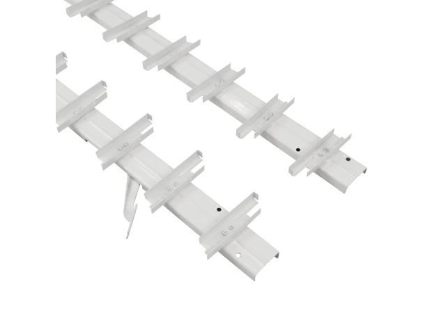 Movable steel system – louvered – pair (left + right)