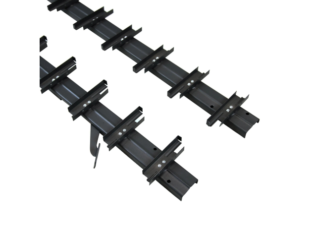 Bewegliches Aluminiumsystem – Jalousie – Paar (links + rechts)
