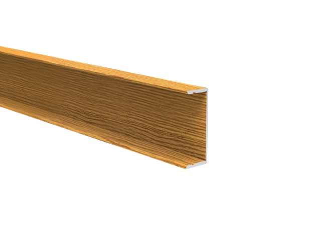 Aluminum U-adapter 45x20-6000mm R7016