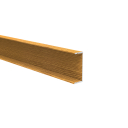 Aluminum U-adapter 45x20-6000mm R7016