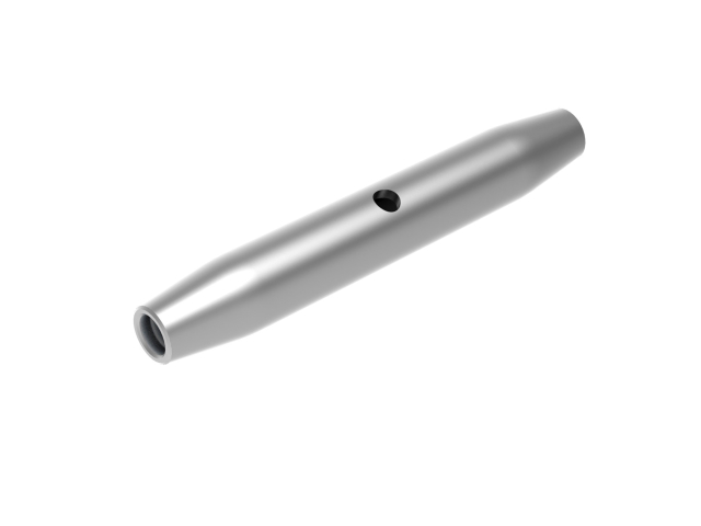 Inox cable clamp