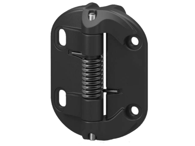 Záves na brány, s pevnou pružinou