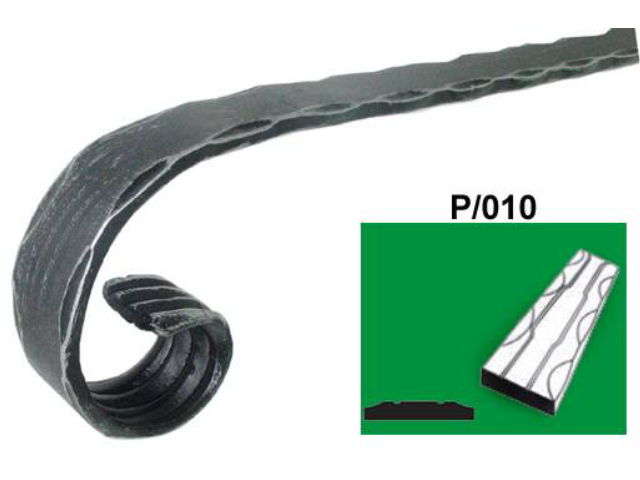 Handrail finish h120, L200mm, P/010-40x5