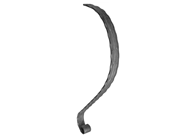 Handrail finish a180, h600mm, P/010-40x8